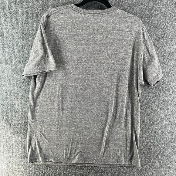 Batman Shirt Mens Large Gray T-shirt Logo Super Hero Comfort DC Comics - Picture 8 of 9